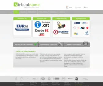 Virtualname.es(Inicio) Screenshot