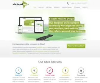 Virtualnet.co.uk(Web Design and Online Marketing Witney) Screenshot