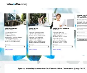 Virtualoffice.com.sg(Virtual Office Singapore) Screenshot