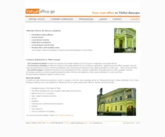 Virtualoffice.ge(Company Formation/Registration in Georgia) Screenshot