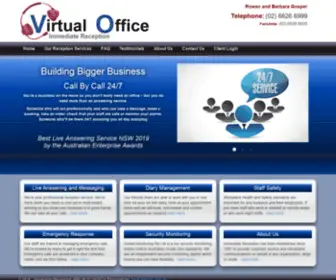 Virtualoffice.net.au(Virtual office) Screenshot