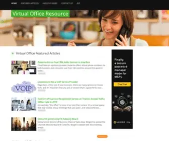 Virtualofficeresource.com(Virtual Office) Screenshot