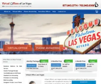 Virtualofficeslv.com(Virtual Offices Las Vegas) Screenshot