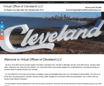 Virtualofficesofcleveland.com(Virtual Offices of Cleveland) Screenshot