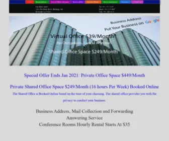 Virtualofficespaceforrent.com(VIRTUAL OFFICE $39) Screenshot