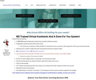 Virtualofficeva.com(VIRTUAL REAL ESTATE ASSISTANTS) Screenshot