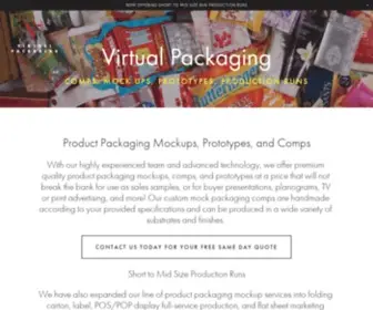 Virtualpackaging.com(Virtual Packaging) Screenshot