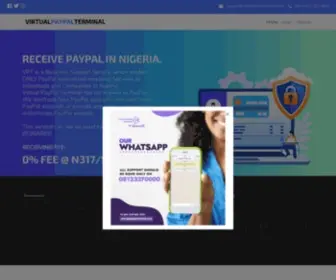 Virtualpaypalterminal.com(Sendam is an online platform) Screenshot