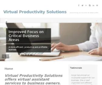 Virtualproductivitysolutions.co.za(Virtual Productivity Solutions) Screenshot