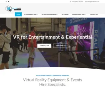 Virtualrealityhire.com(Bot Verification) Screenshot