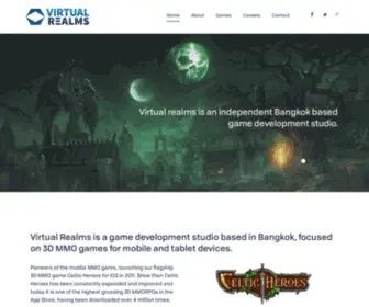 Virtualrealms.asia(Default page) Screenshot