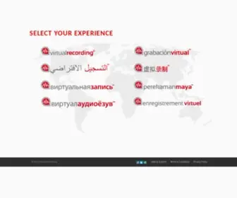 Virtualrecording.com(Virtual Recording) Screenshot
