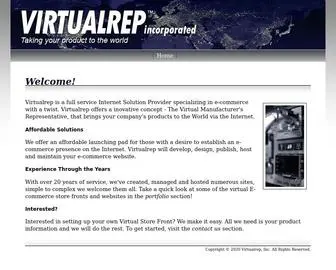 Virtualrep.com(Virtualrep, Incorporated) Screenshot