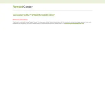Virtualrewardcenter.com(Virtual Reward Center) Screenshot