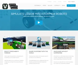 Virtualroboticstoolkit.com(Simulate FIRST LEGO League & WRO) Screenshot