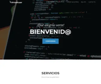 Virtualscape.es(Marketing, posicionamiento SEO, Diseño Web y comercio electrónico) Screenshot