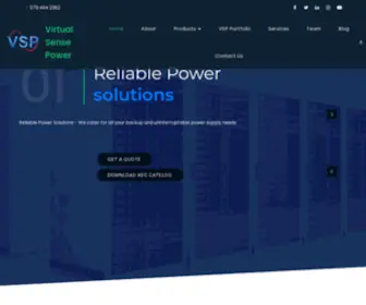 Virtualsense.co.za(Virtual Sense Power) Screenshot
