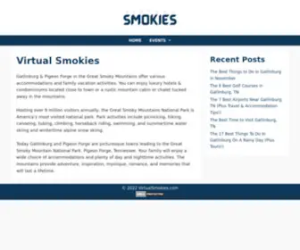 Virtualsmokies.com(Virtual Smokies) Screenshot