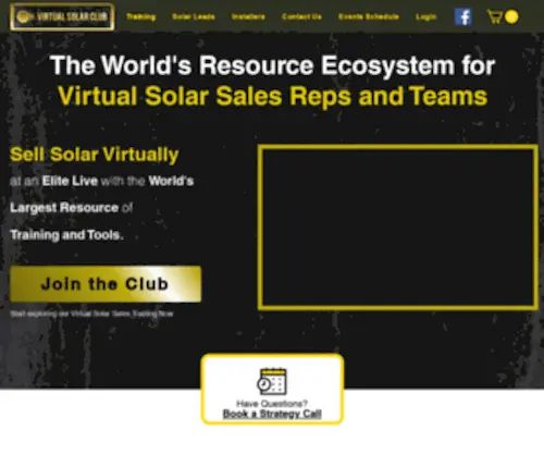 Virtualsolar.club(Virtual Solar Sales Training) Screenshot