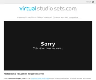 Virtualstudiosets.com(Virtual studio sets) Screenshot