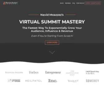 Virtualsummitmastery.com(Learn More About Navid Moazzez's Virtual Summit Mastery) Screenshot