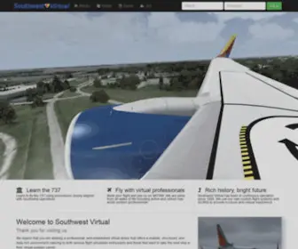 Virtualswa.com(Southwest Virtual) Screenshot