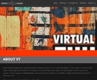 Virtualthunderweb.com(Virtual Thunder Design) Screenshot