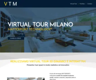 Virtualtourmilano.it(VTM) Screenshot