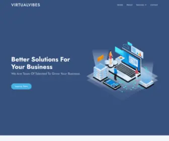 Virtualvibes.tech(We are Website Design & Development company) Screenshot