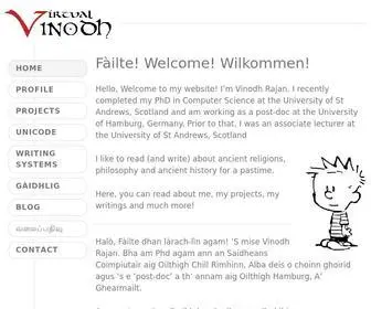 Virtualvinodh.com(Virtual Vinodh) Screenshot