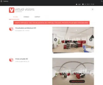 Virtualvisions.ch(Vivi immo) Screenshot