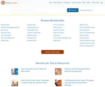 Virtualvocations.com(Best Remote and Work from Home Jobs) Screenshot