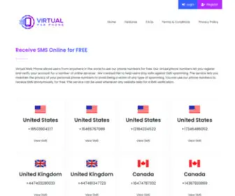 Virtualwebphone.com(Virtual web phone) Screenshot