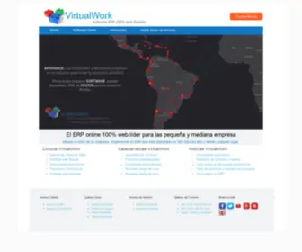 Virtualwork.cl(Sistema) Screenshot