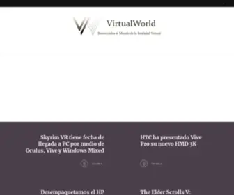 Virtualworld.es(Dit domein kan te koop zijn) Screenshot