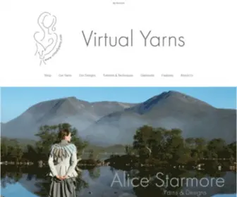 Virtualyarns.com(Virtual Yarns) Screenshot
