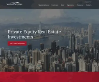 Virtuapartners.com(Premium Commercial Real Estate Properties) Screenshot