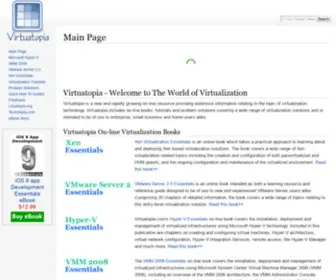 Virtuatopia.com(Main Page) Screenshot