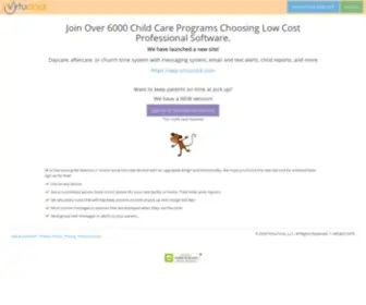 Virtuclock.com(Childcare Software Management System) Screenshot