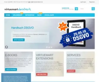 Virtuemart-Deutsch.de(VirtueMart deutsch) Screenshot