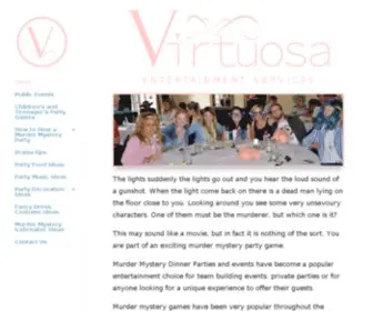 Virtuosa.co.za(Virtuo SA Entertainment Services) Screenshot