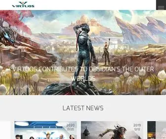 Virtuosgames.com(3D Art Outsourcing) Screenshot