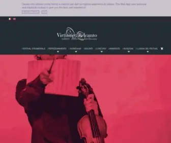 Virtuosobelcanto.com(Virtuoso & Belcanto Festival) Screenshot