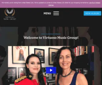 VirtuosomusicGroup.com(Virtuoso Music Group) Screenshot