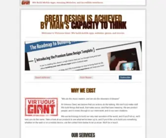 Virtuousgiant.com(Amazing Mobile Apps) Screenshot