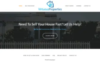 Virtuousproperties.com(Virtuous Properties) Screenshot