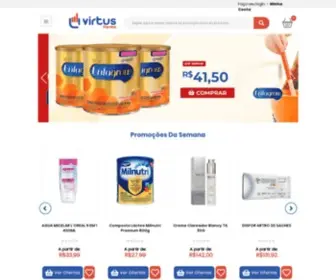 Virtusfarma.com.br(Maior Marketplace de Farmácias do Brasil) Screenshot