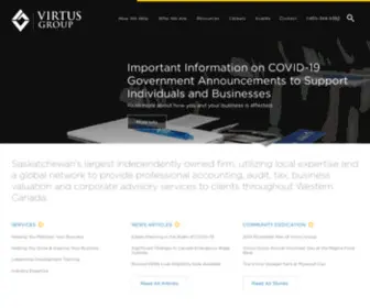 Virtusgroup.ca(Learn more about Home. Virtus Group) Screenshot