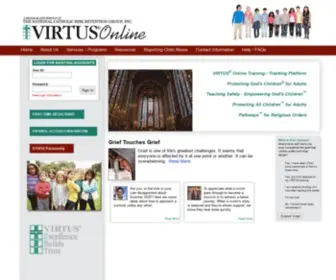Virtusonline.org(VIRTUS®) Screenshot