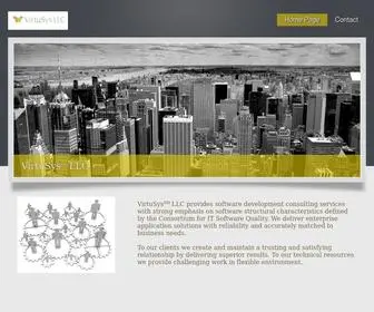 Virtusys.com(Home Page) Screenshot